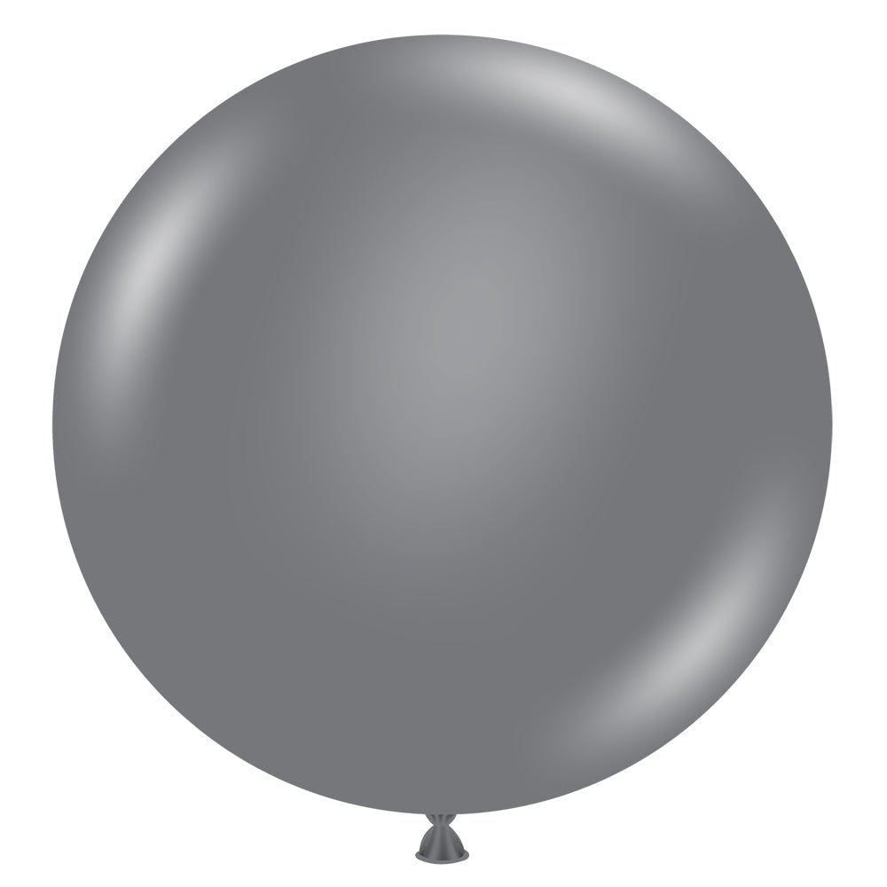 Latex Balloons Gray Smoke 36 Inch