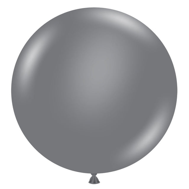 Latex Balloons Gray Smoke 36 Inch