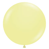Latex Balloons 36 Inch TUFTEX Lemonade Yellow