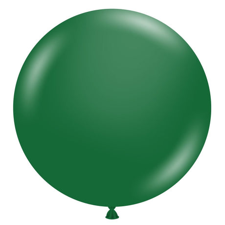 Latex Balloons 36 Inch Metallic Forest Green