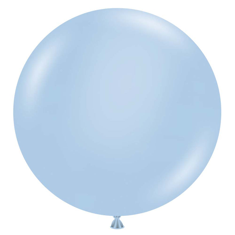 Latex Balloons 36 Inch TUFTEX Monet Pastel Blue