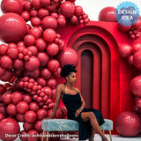 36 Inch Latex Balloons Burgundy