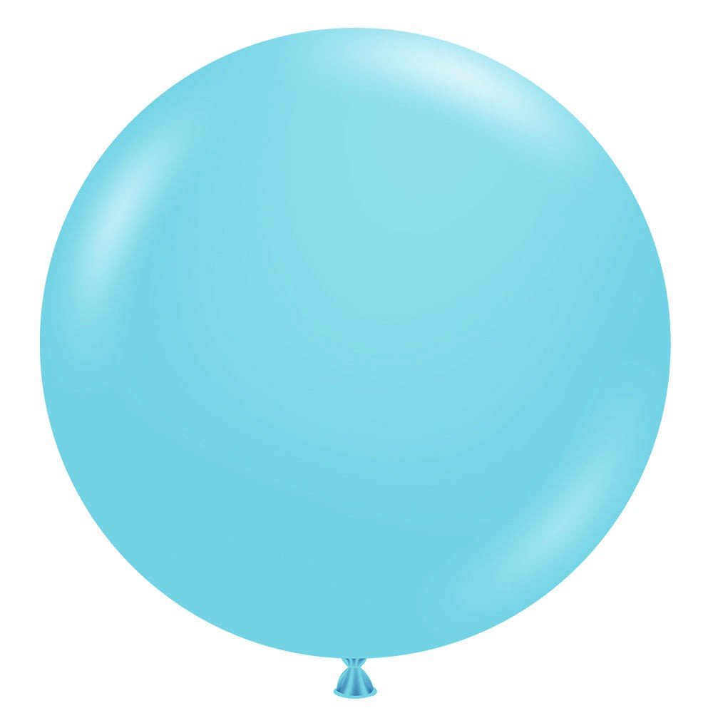 Latex Balloons 36 Inch TUFTEX Sea Glass Blue
