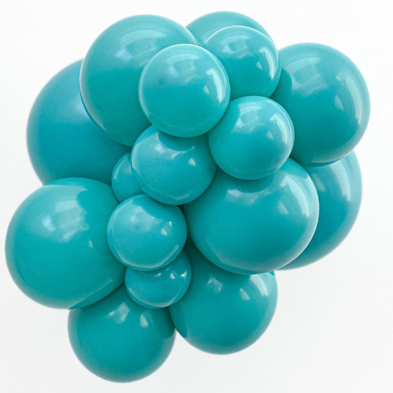 Latex Balloons 36 Inch TUFTEX Teal Blue