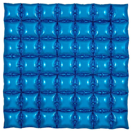Foil Balloon Waffle Panel Blue