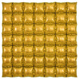 Foil Balloon 36 Inch Waffle Panel Gold