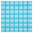Foil Balloon Waffle Panel Matte Blue