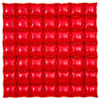 Foil Balloon 36 Inch Waffle Panel Red