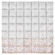 Foil Balloon Waffle Panel 36 Inch White