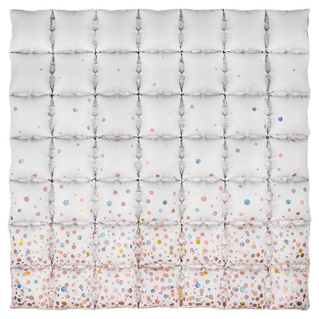 Foil Balloon Waffle Panel 36 Inch White