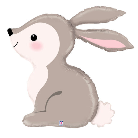 Foil Balloon Woodland Bunny 36 Inch