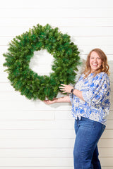 36" Montana Pine Wreath