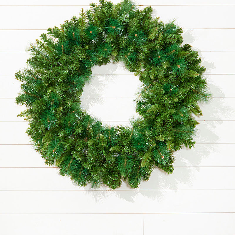 36 Inch Montana Pine Wreath Artificial Christmas Holiday Door Wall Decor 315 Tips