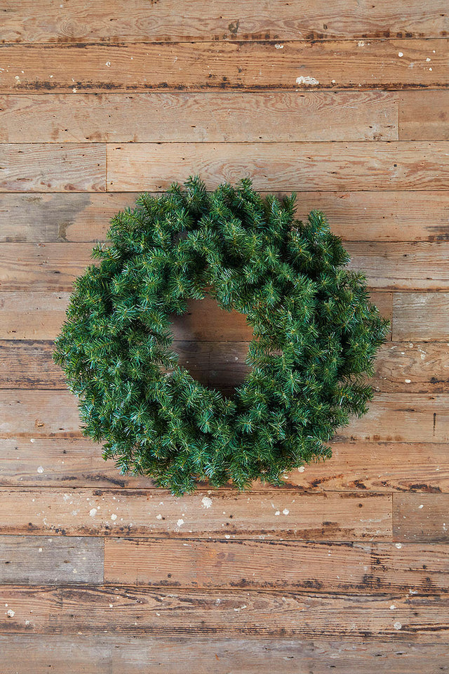 36” Unlit Norway Pine Wreath