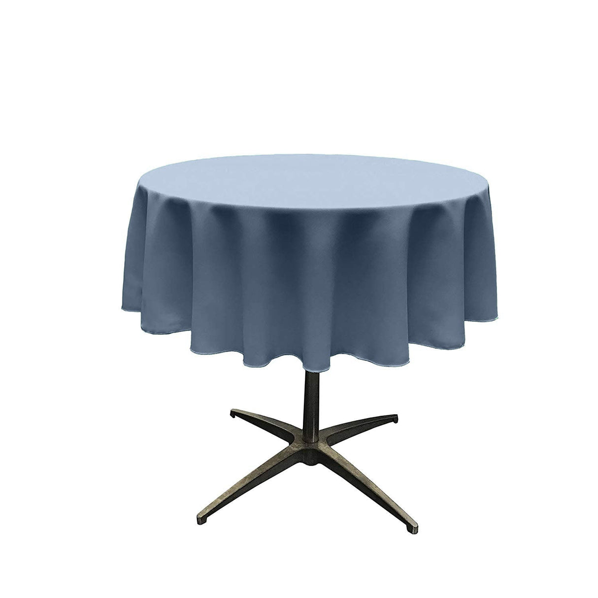 36" Round Poly Poplin Seamless Tablecloth Polyester Fabric - Round Seamless, 36" Diameter (1 Piece)