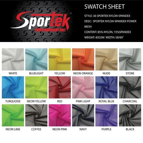 Power Mesh Nylon-Spandex Stretch Mesh