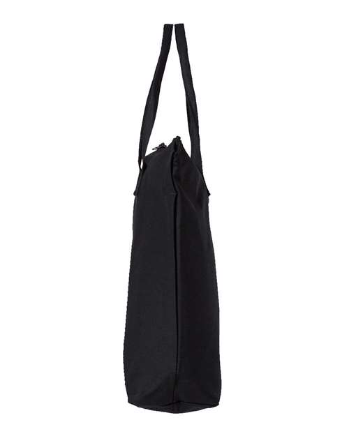 Tote with Top Zippered Closure