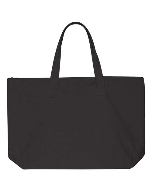 Tote with Top Zippered Closure