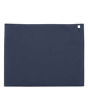 Velour Hemmed Cotton Towel with Grommet & Hook