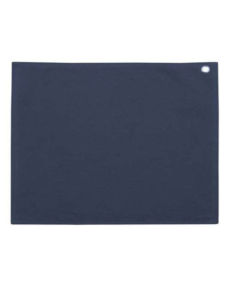 Velour Hemmed Cotton Towel with Grommet & Hook