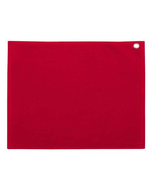 Velour Hemmed Cotton Towel with Grommet & Hook