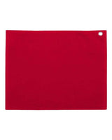 Velour Hemmed Cotton Towel with Grommet & Hook