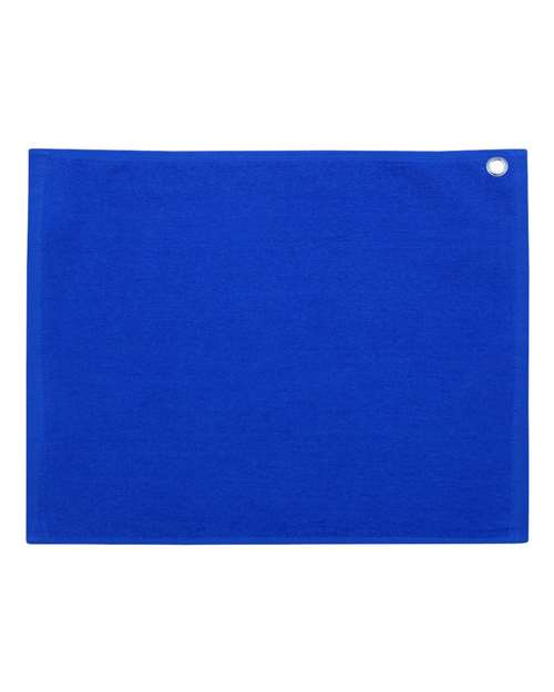 Velour Hemmed Cotton Towel with Grommet & Hook