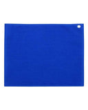 Velour Hemmed Cotton Towel with Grommet & Hook