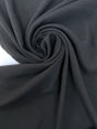 Wool Stretch Twill Gray Black