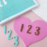 Sweet Stamp Set of Handwritten Numbers & Symbols