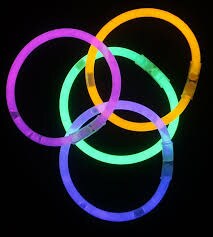 Pulseras luminosas - Colores surtidos