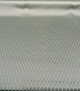 Mermaid Jacquard Polyester Lycra Fabric - Seaglass Blue, Jacquard Pattern, 54" Width (1 Yard)
