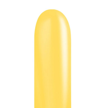 Latex Balloons 360S Sempertex Honey Yellow