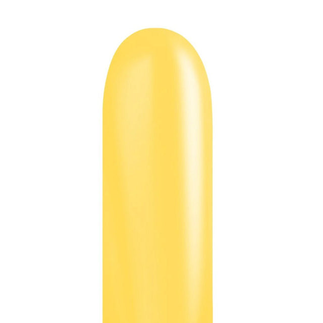 Latex Balloons 360S Sempertex Honey Yellow