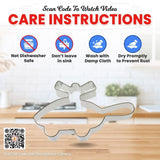 Helicopter Cookie Cutter 5 in B1117