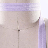 5/8" 3 Yards Lavender Fold Over Elastic Trim Light Purple Sewing Stretch Bias for Crafts