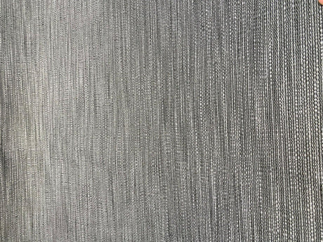 Dapper Charcoal Rayon Polyester Upholstery Fabric - Dark Grey Textured, 55" Width (1 Yard)