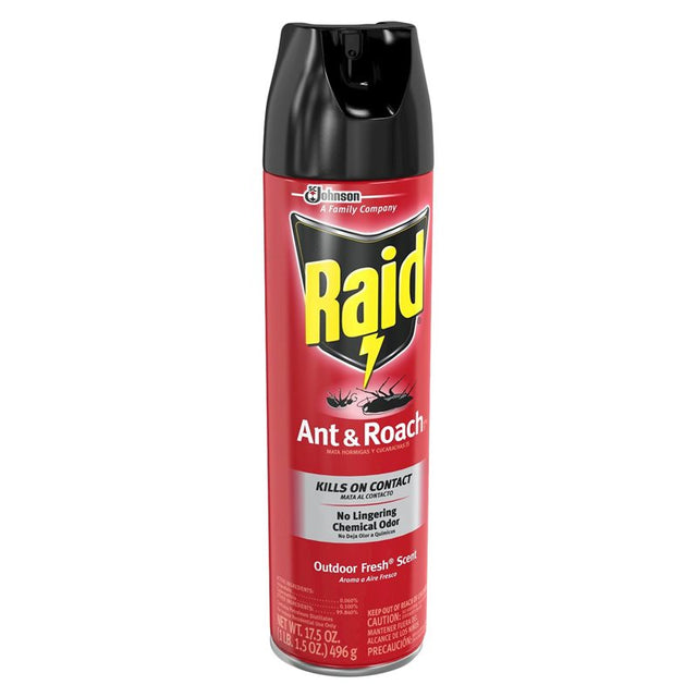 Raid Ant & Roach Spray 17.5 Oz
