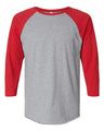 Baseball Fine Jersey Three-Quarter Sleeve Tee