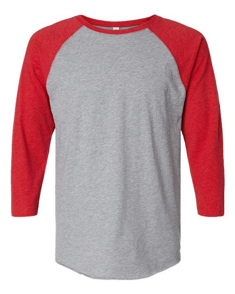 LAT Men's Baseball Fine Jersey Three-Quarter Sleeve Tee