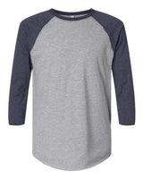 Baseball Fine Jersey Three-Quarter Sleeve Tee