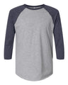 LAT Men's Baseball Fine Jersey Three-Quarter Sleeve Tee