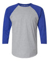 LAT Men's Baseball Fine Jersey Three-Quarter Sleeve Tee