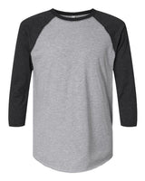 LAT Men's Baseball Fine Jersey Three-Quarter Sleeve Tee