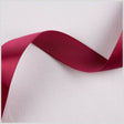 7/8" Wine Single Face Satin Ribbon