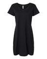 Women's Fine Jersey V-Neck Coverup