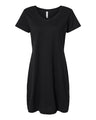 Women's Fine Jersey V-Neck Coverup