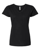 LAT Women's Fine Jersey V-Neck Tee