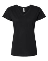 LAT Women's Fine Jersey V-Neck Tee