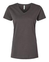 LAT Women's Fine Jersey V-Neck Tee